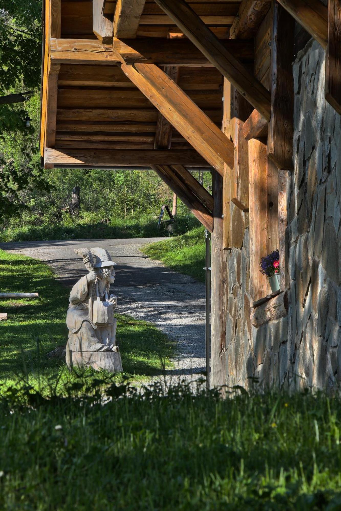 Chata Baba Yaga Ždiar Buitenkant foto
