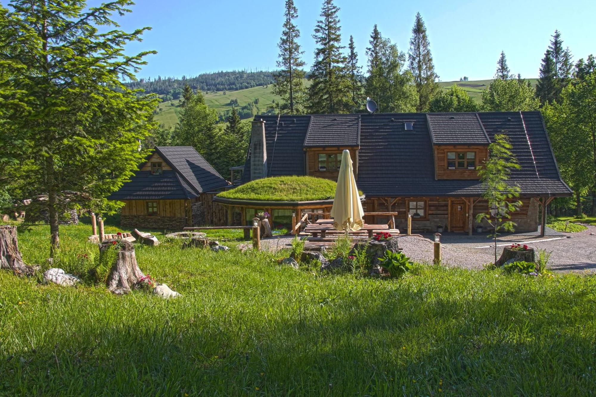 Chata Baba Yaga Ždiar Buitenkant foto