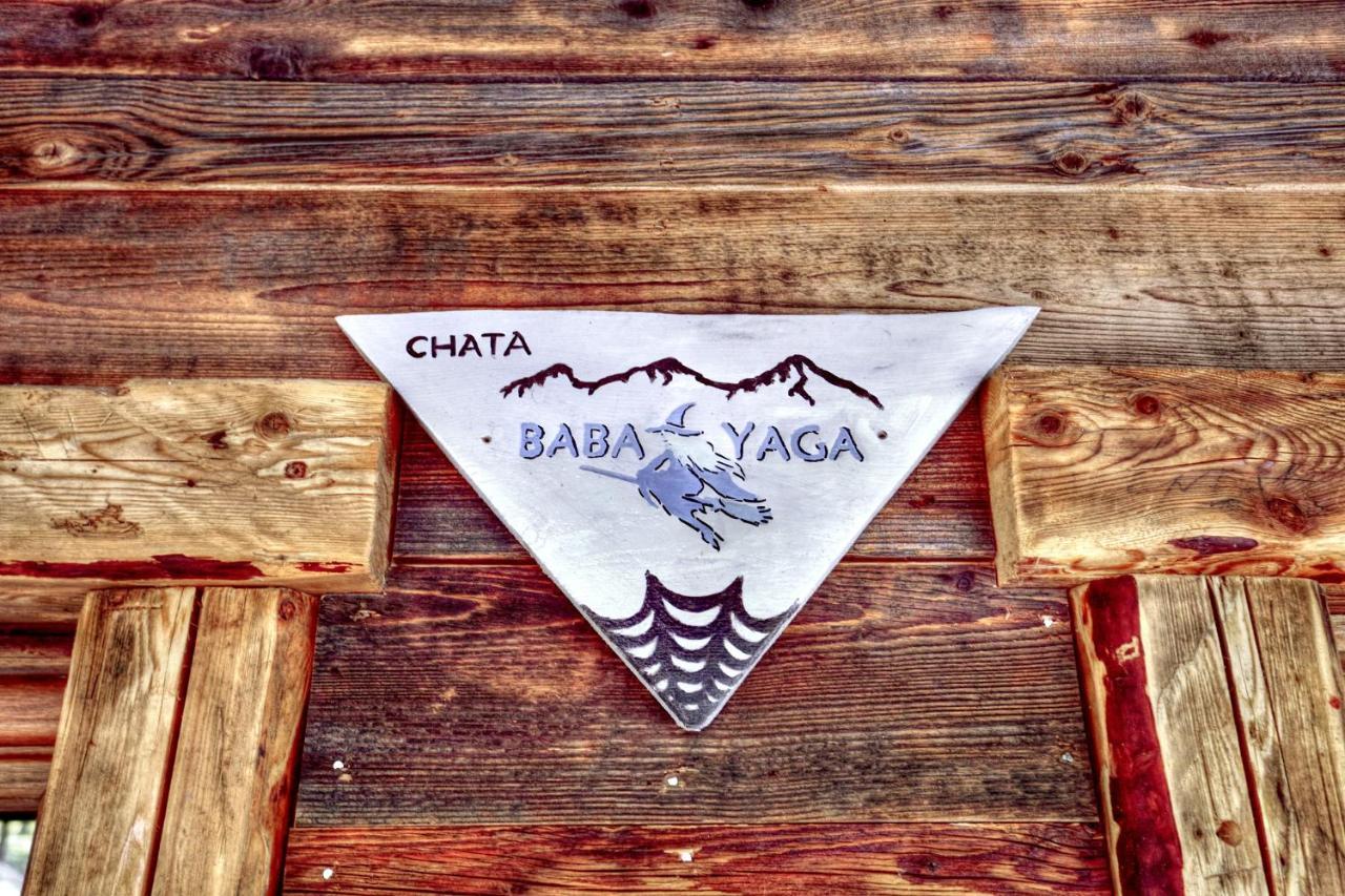 Chata Baba Yaga Ždiar Buitenkant foto